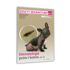 Zeszyt edukacyjny. Dermatologia psów i kotów. Część II